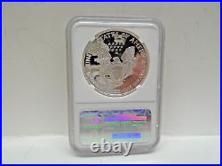 2000P Silver Eagle Certified as PF 69 Ultra Cameo by NGC 3387163-004