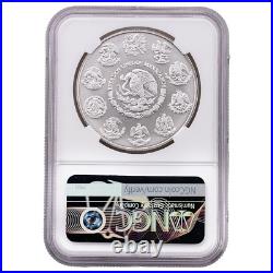 2022 Mexico Libertad 1 Oz Silver NGC MS70 Certified Coin Onza Mexican JP009