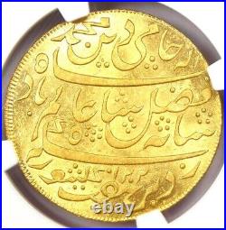 AH1202 India Bengal Gold Mohur Coin Certified NGC MS63 (BU UNC) Rare