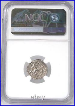 ALEXANDER the Great of Macedon. NGC Certified XF Herakles/Zeus Greek Silver Coin