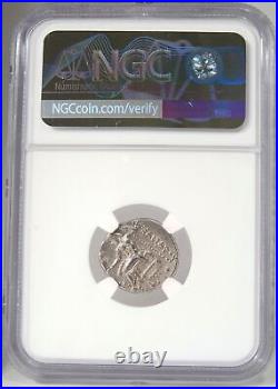 ALEXANDER the Great of Macedon. NGC Certified XF Herakles/Zeus Greek Silver Coin