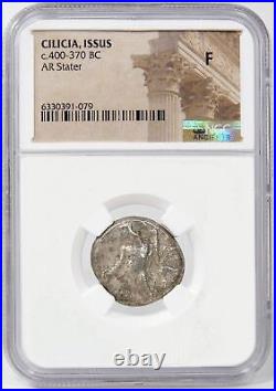 APOLLO / Herakles. CILICIA. Issos NGC Certified Ancient Greek 400 BC Stater Coin