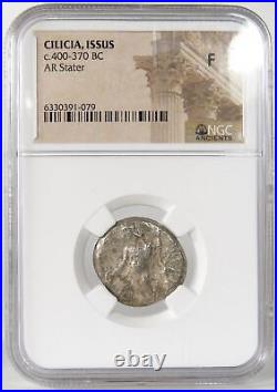 APOLLO / Herakles. CILICIA. Issos NGC Certified Ancient Greek 400 BC Stater Coin