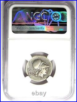 Acarnania Anactorium AR Stater 300 BC Pegasus Athena Coin Certified NGC VF