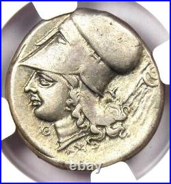 Acarnania Thyrrheium AR Stater 300 BC Pegasus Coin Certified NGC Choice VF