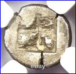 Ancient Ionia Clazomenae AR Diobol Boar Coin 400 BC Certified NGC XF (EF)