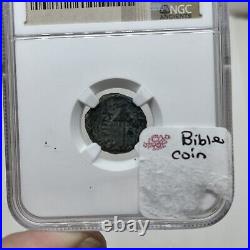 Ancient Judean King Agrippa I Biblical Coin NGC Slabbed Coin Certified Artifact