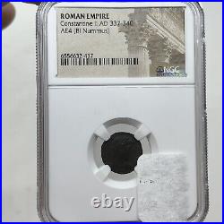 Ancient Roman Constantine II Biblical Coin NGC Slabbed Coin Certified Artifact