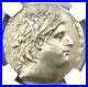 Antiochus VII AR Tetradrachm Silver Seleucid Coin 138-129 BC Certified NGC AU