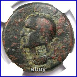 Armenia King Aristobulus AE 27 Coin (under Nero, 54-92 AD) Certified NGC Fine