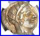 Athens Athena Owl AR Tetradrachm Silver Coin 440-404 BC Certified NGC XF (EF)
