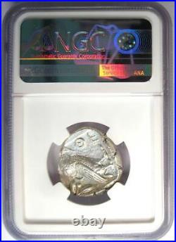 Athens Greece Athena Owl Tetradrachm Coin 440-404 BC. Certified NGC MS (UNC)