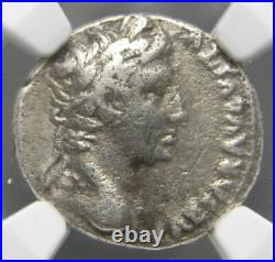 Augustus (27 BC 14 AD) AR Denarius Gaius & Lucius Caesars, Certified NGC