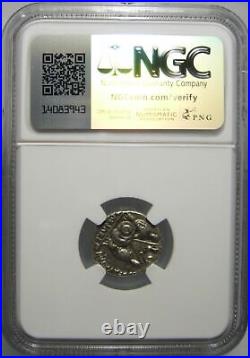 Augustus (27 BC 14 AD) AR Denarius Gaius & Lucius Caesars, Certified NGC