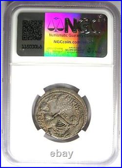 Augustus AR Tetradrachm Antioch Roman Coin 5 BC Certified NGC Choice XF (EF)