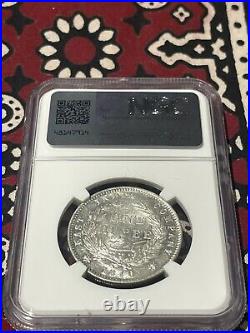 BRITISH INDIA VICTORIA 1840 (B&C) One RUPEE SILVER COIN NGC CERTIFIED AU58 Look