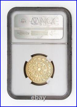 Belize 1976 Mayan Symbols G$100 Gold Coin Certified NGC PF69 Ultra Cameo SKU#C55