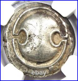 Boeotia Thebes AR Stater 395-338 BC Silver Coin Certified NGC XF (EF) Rare