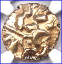 Britain Corieltavi AV Stater Gold Horse Apollo Coin 60-20 BC Certified NGC AU