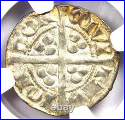 Britain England Edward I Penny Coin 1279-1307 AD Certified NGC MS63 (BU UNC)