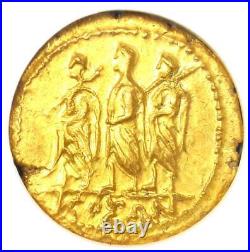 Brutus Coson Gold AV Stater Roman Coin 54 BC Certified NGC Choice MS (Ch UNC)