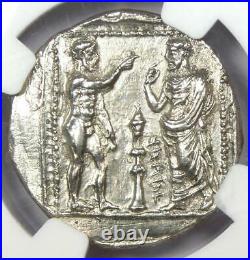 Cilicia Tarsus Datames AR Silver Stater Coin 385-362 BC. Certified NGC AU