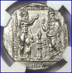 Cilicia Tarsus Datames AR Silver Stater Coin 385-362 BC. Certified NGC AU
