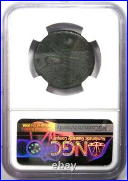 Claudius AE Dupondius Copper Roman Coin 41-54 AD Certified NGC XF (EF)