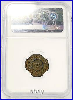 Constantine II son of'the Great' NGC Certified VF. Rome mint. Wreath VOT X Coin