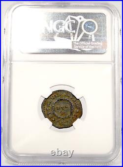 Constantine II son of'the Great' NGC Certified VF. Rome mint. Wreath VOT X Coin