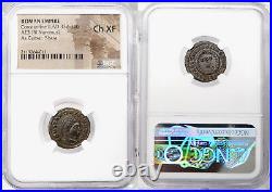 Constantine II son of the GreatNGC Certified Choice XF Wreath VOT. X Roman Coin