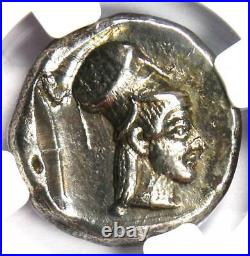 Corinthia Corinth AR Stater Pegasus Athena Coin 515-450 BC Certified NGC AU