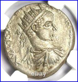 Cyrrhestica Hierapolis Diadumenian BI Tetradrachm Coin 218 AD Certified NGC AU