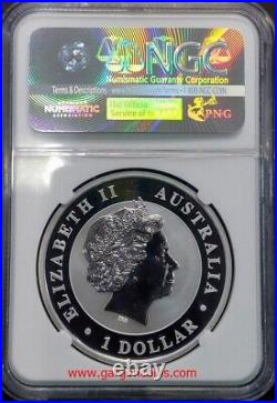 Dollar 2015 Australian Stock Horse. 1 Troy Ounce Quality (MS69) Certified NGC