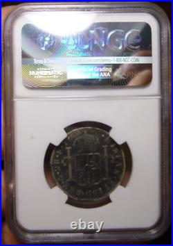 EL CAZADOR SHIPWRECK 1783 MO FF 2R Mexico 2 Reales Silver Coin NGC Certified