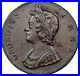 England George II 1729 1/2d Half Penny Coin, Ngc Certified Almost Uncirc. Det