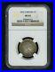 England George III 1816 1 Shilling Silver Coin, Uncirculated Certified Ngc Ms64