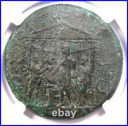 Gaius Caligula AE Sestertius Copper Roman Coin 37-41 AD Certified NGC VF