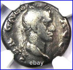 Galba AR Denarius Silver Ancient Roman Coin 68-69 AD Certified NGC VG