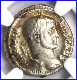 Galerius AR Argenteus Silver Roman Coin 305-311 AD Certified NGC AU