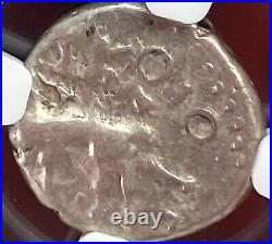 Genuine NGC Certified Ancient Silver Celtic Coin 1st Century BC Gaul Sequani