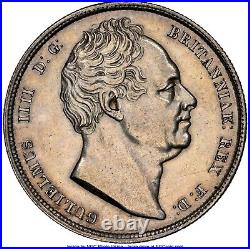 Great Britain William IV 1836 Half-crown Silver Coin, Ngc Certified Au Details