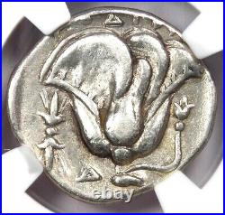 Greek Caria Rhodes AR Didrachm Silver Coin 305 BC Certified NGC Choice VF