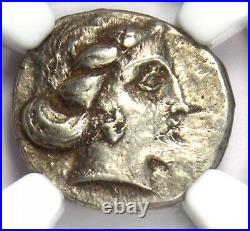 Greek Euboea Histiaea AR Tetrobol Silver Coin 200 BC. Certified NGC Choice VF