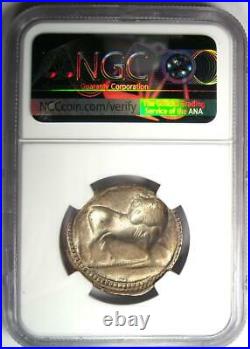 Greek Lucania Sybaris AR Stater Bull Coin 550 BC. Certified NGC Choice VF