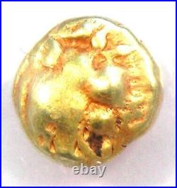 Greek Lydia Lion EL 1/12 Stater Electrum Coin 610 BC Certified NGC Choice Fine
