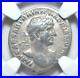 Hadrian, Ad 117-138, Ar Denarius, Ngc Certified, -130