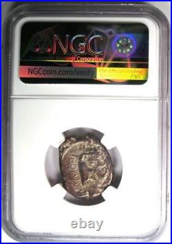 Ionia Samos Lion AR Tetradrachm Silver Coin 400 BC Certified NGC Choice XF
