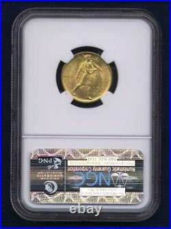 Italy 1931-r Yr. IX 50 Lire Gem Uncirculated Gold Coin, Ngc Certified Ms65