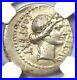 Julius Caesar AR Denarius Silver Ceres Coin 46 BC Certified NGC XF (EF)